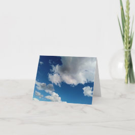 Layers of clouds サンキューカード