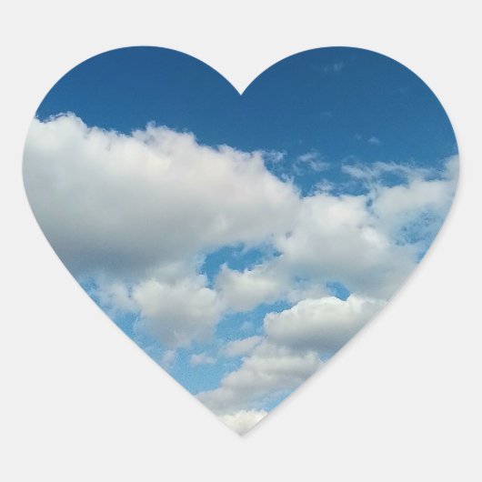 Layers of clouds ハートシール (正面)