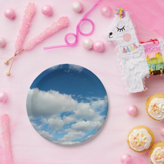 Layers of clouds ペーパープレート (パーティー)