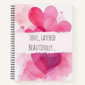 Layers of Love ノートブック (正面)