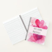 Layers of Love ノートブック (内部)