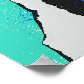 Layers of Paint and Splashes ポスター (角)