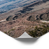 Layers of the Grand Canyon photo poster print ポスター (角)