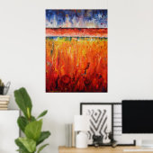 Layers of Time - Canvas Print ポスター (ホームオフィス)