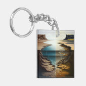 Layers Unveiled キーホルダー (正面左)