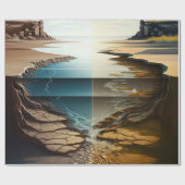 Layers Unveiled ラッピングペーパー (フラット)