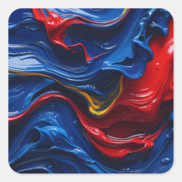 Layers Upon Layers Of Paint スクエアシール