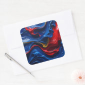 Layers Upon Layers Of Paint スクエアシール (封筒)