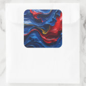 Layers Upon Layers Of Paint スクエアシール (バッグ)