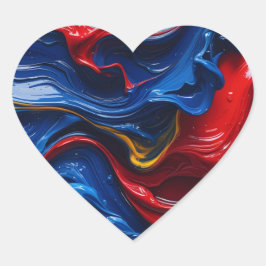 Layers Upon Layers Of Paint ハートシール