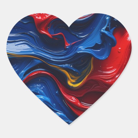 Layers Upon Layers Of Paint ハートシール (正面)