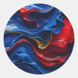 Layers Upon Layers Of Paint ラウンドシール