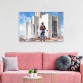 Laying the Foundations キャンバスプリント (インサイチュ (リビング))