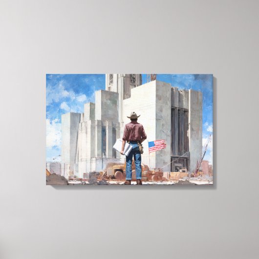 Laying the Foundations キャンバスプリント (正面)