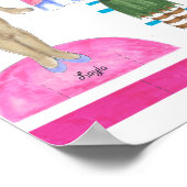 Laylaファンタジーヒーロー紙ドール – 遊または表示 ポスター (角)