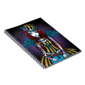 "Layla"のSteampunkサーカスの入れ墨の余興のノート ノートブック (右側)