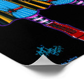 "Layla" Steampunk Circus Tattoo Sideshowポスター ポスター (角)