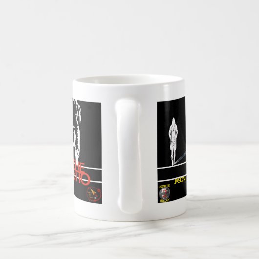 Lazarettoのコーヒーカップの女性 コーヒーマグカップ (ハンドル)