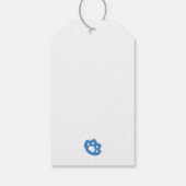 Laze Far日 – かわいい怠け猫デザイン ギフトタグ (裏面)