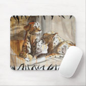 Lazeeeの猫ちゃん マウスパッド (マウス)