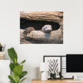 Lazing Komodoポスター ポスター (ホームオフィス)