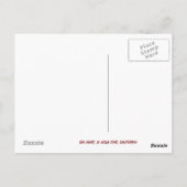 Lazing On A Sunny Afternoon ポストカード (裏面)