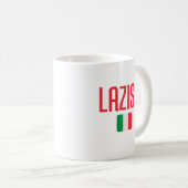 LAZISEイタリア国旗 コーヒーマグカップ (正面右)