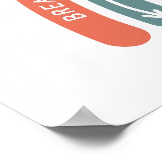 Lazy 8 and Rainbow Brewing Classroomポスター ポスター (角)