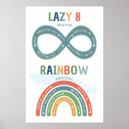 Lazy 8 and Rainbow Brewing Classroomポスター ポスター