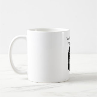 Lazy black cat Mug コーヒーマグカップ