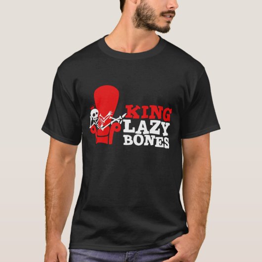 lazy Bones Basic Tee王 Tシャツ (正面)