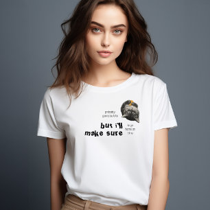 Lazy Cat おもしろい Tシャツ