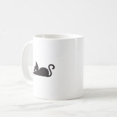 Lazy Cat コーヒーマグカップ (正面左)