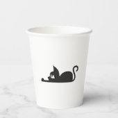 Lazy Cat 紙コップ (裏面)