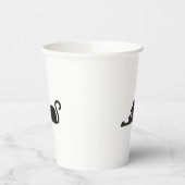 Lazy Cat 紙コップ (左)