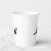 Lazy Cat 紙コップ (右)