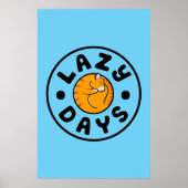 Lazy Cat Days Poster (24x36) ポスター (正面)