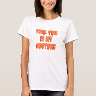 Lazy costume tシャツ