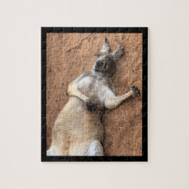 Lazy Days Kangaroo Jigsaw Puzzle ジグソーパズル
