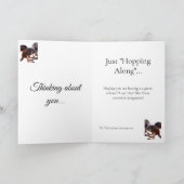 Lazy Days Kangaroo, Thinking of You カード (内部)