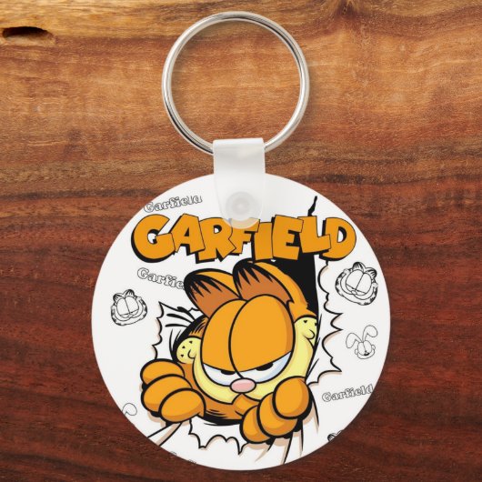 Lazy Garfield Smash キーホルダー (裏面)