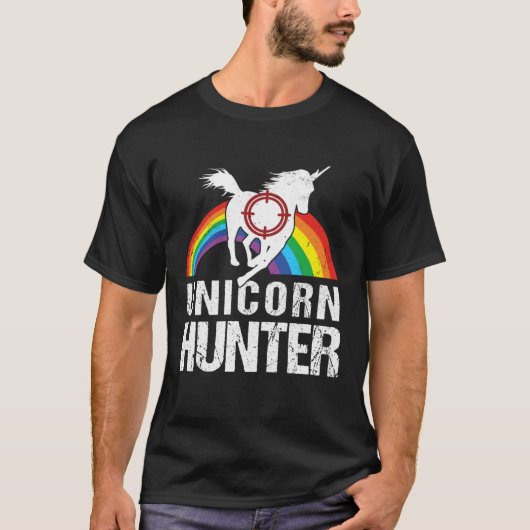 Lazy Halloween Costume Fairy Rainbow Unicorn Hunte Tシャツ (正面)