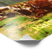 Lazy Longhorn フォトプリント (角)