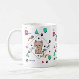 Lazy Meow - 最高にかわいいリラックス猫デザイン コーヒーマグカップ