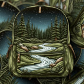 Lazy River Backpack Sticker | Die-Cut Sticker シール