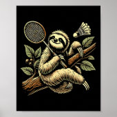 Lazy Sloth Dminton Player Shuttle 1  ポスター (正面)