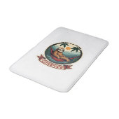 Lazy Sloth Humor Shirt Selective Effort Vintage バスマット (アングル)