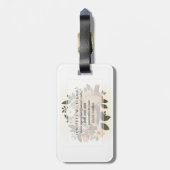 Lazy sloth sleeping on a branch cartoon            ラゲッジタグ (裏面縦)