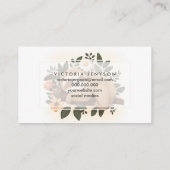 Lazy sloth sleeping on a branch cartoon            名刺 (裏面)