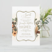 Lazy sloth sleeping on a branch cartoon            招待状 (スタンド正面)